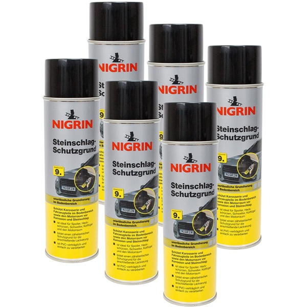Set 6 Buc Nigrin Spray Grund Anticoroziv 500ML 74064